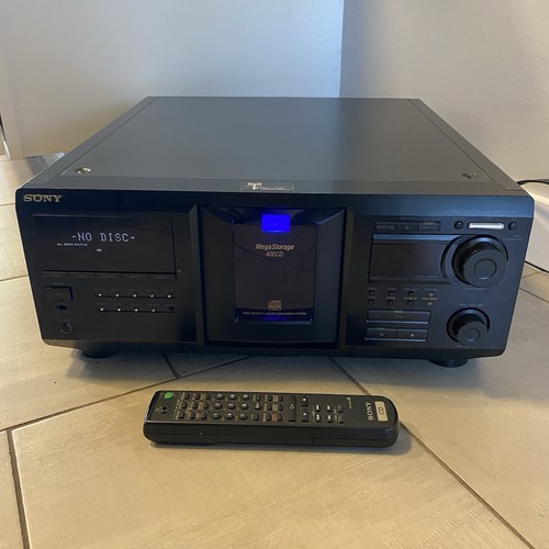 Sony cdp cx400 megastorage 400 - sony,