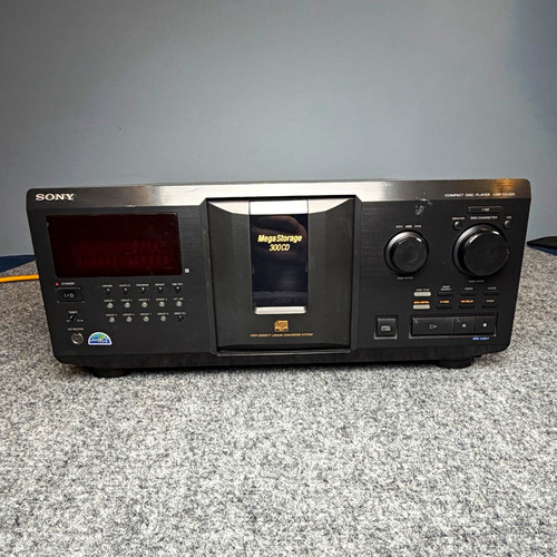 Sony cdp cx355 mega - cdp-cx355, storage